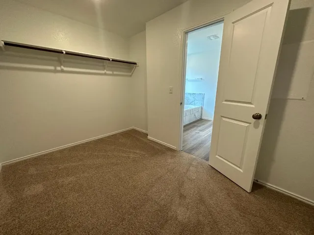 a view of empty room