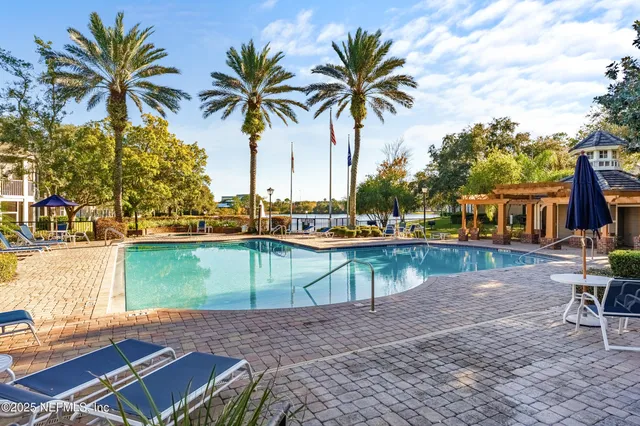 a view of a house with a swimming pool