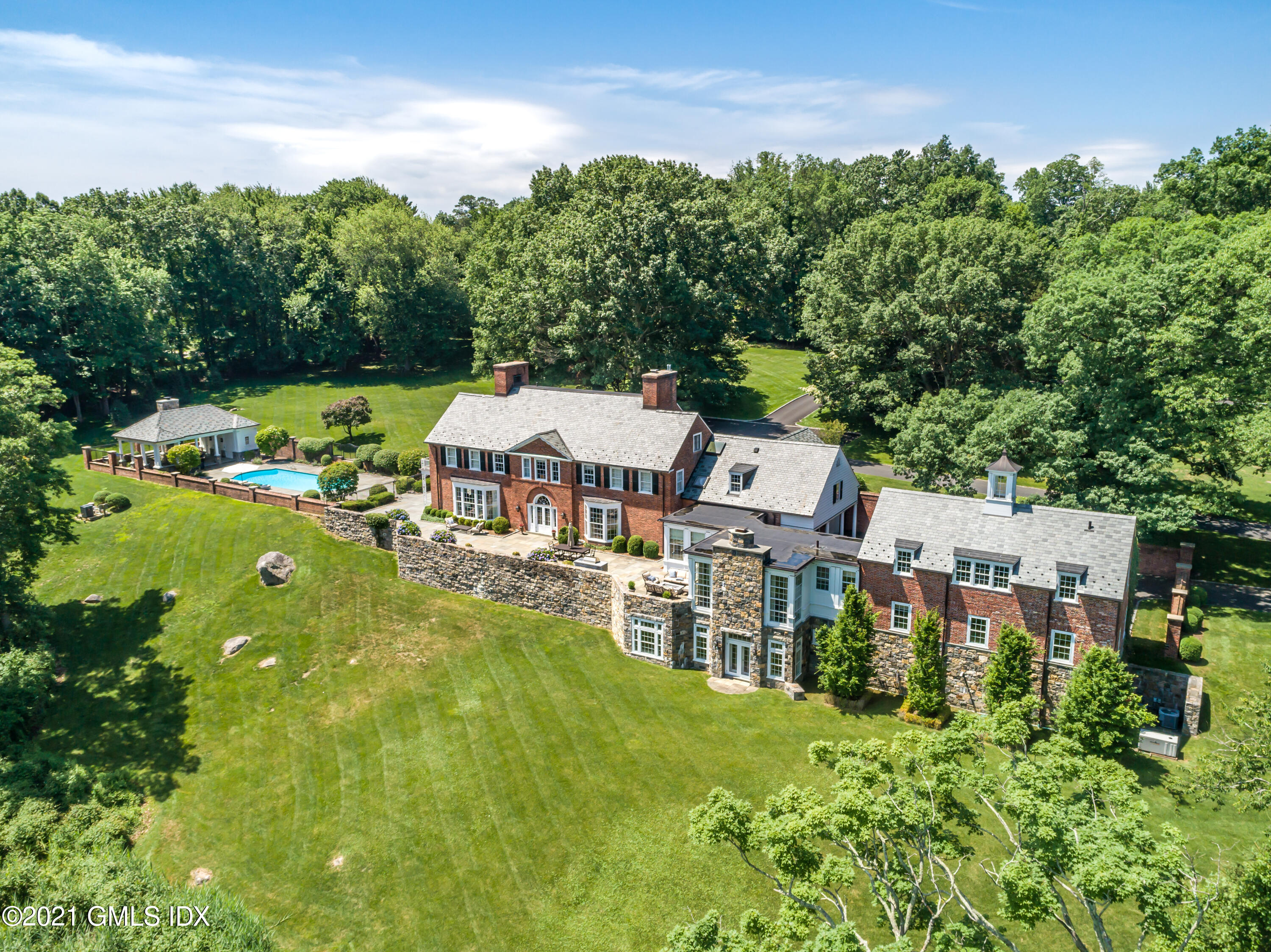 200 Clapboard Ridge Road Greenwich, CT 06831 - Photo 30 of 55 Back of Home