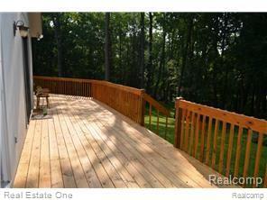 7555 Rattalee Lake Road Clarkston, MI 48348 - Photo 35 of 41 New Deck, view in the summer