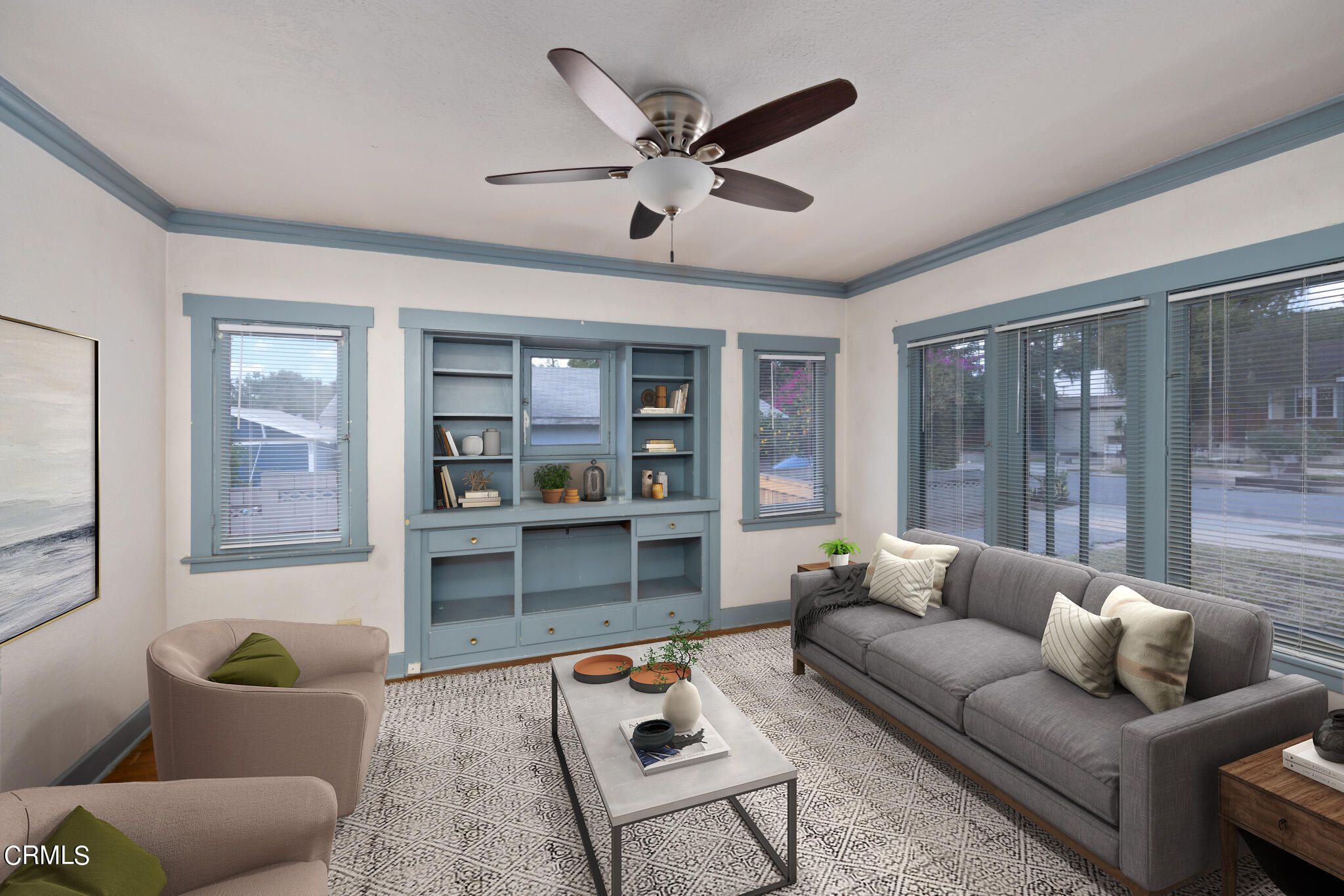 768 Atchison Street Pasadena, CA 91104 - Photo 12 of 23 a living room with furniture and a large window