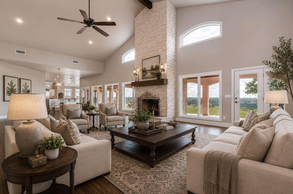 7950 East Lake View Road Amarillo, TX 79118 - Photo 13 of 62 Virtual Staged Living Area