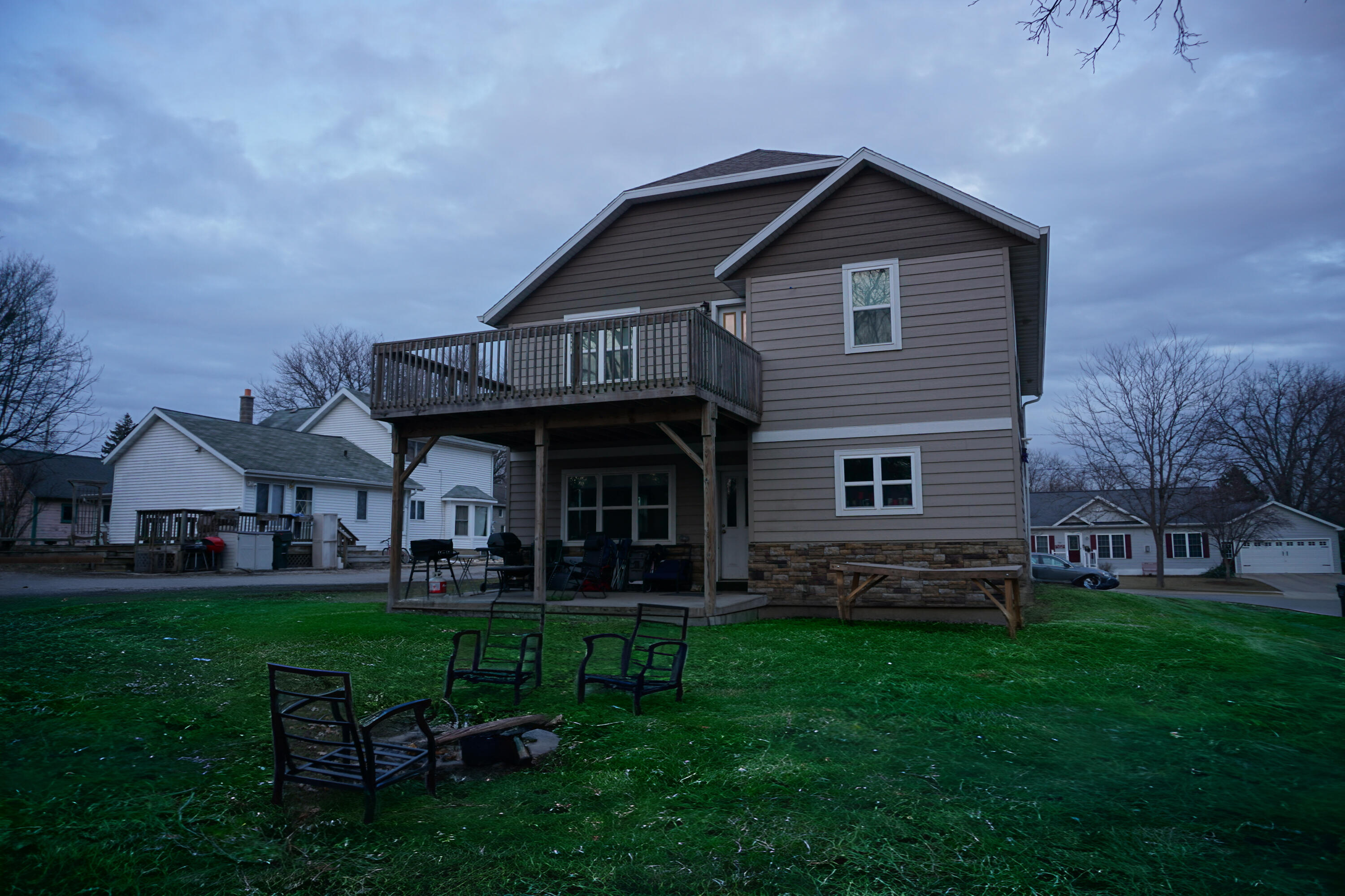 534 South Gault Street Whitewater, WI 53190 - Photo 5 of 16 Upper deck and lower patio