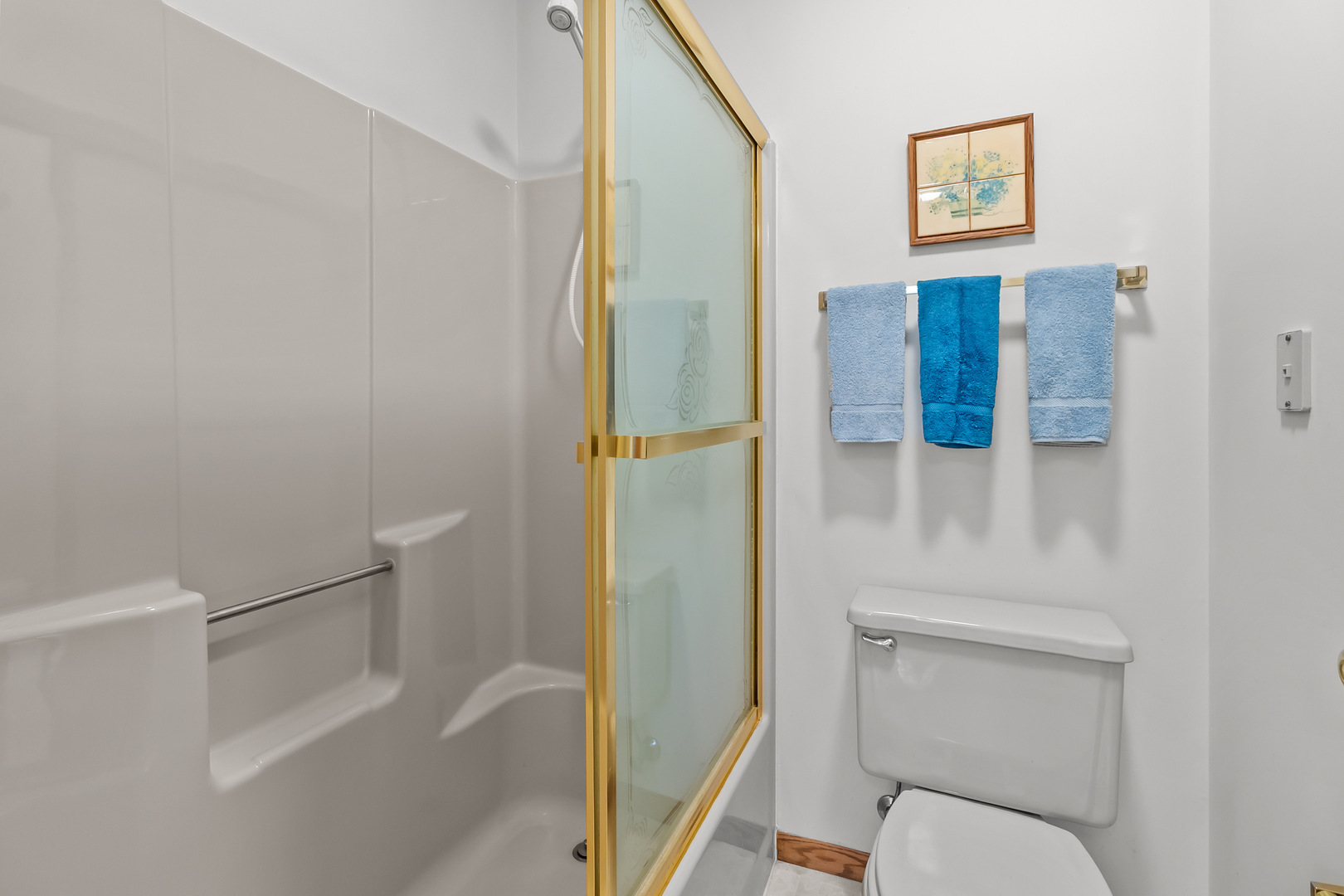 23201 Norma Lane Harvard, IL 60033 - Photo 10 of 24 a bathroom with a toilet and a shower