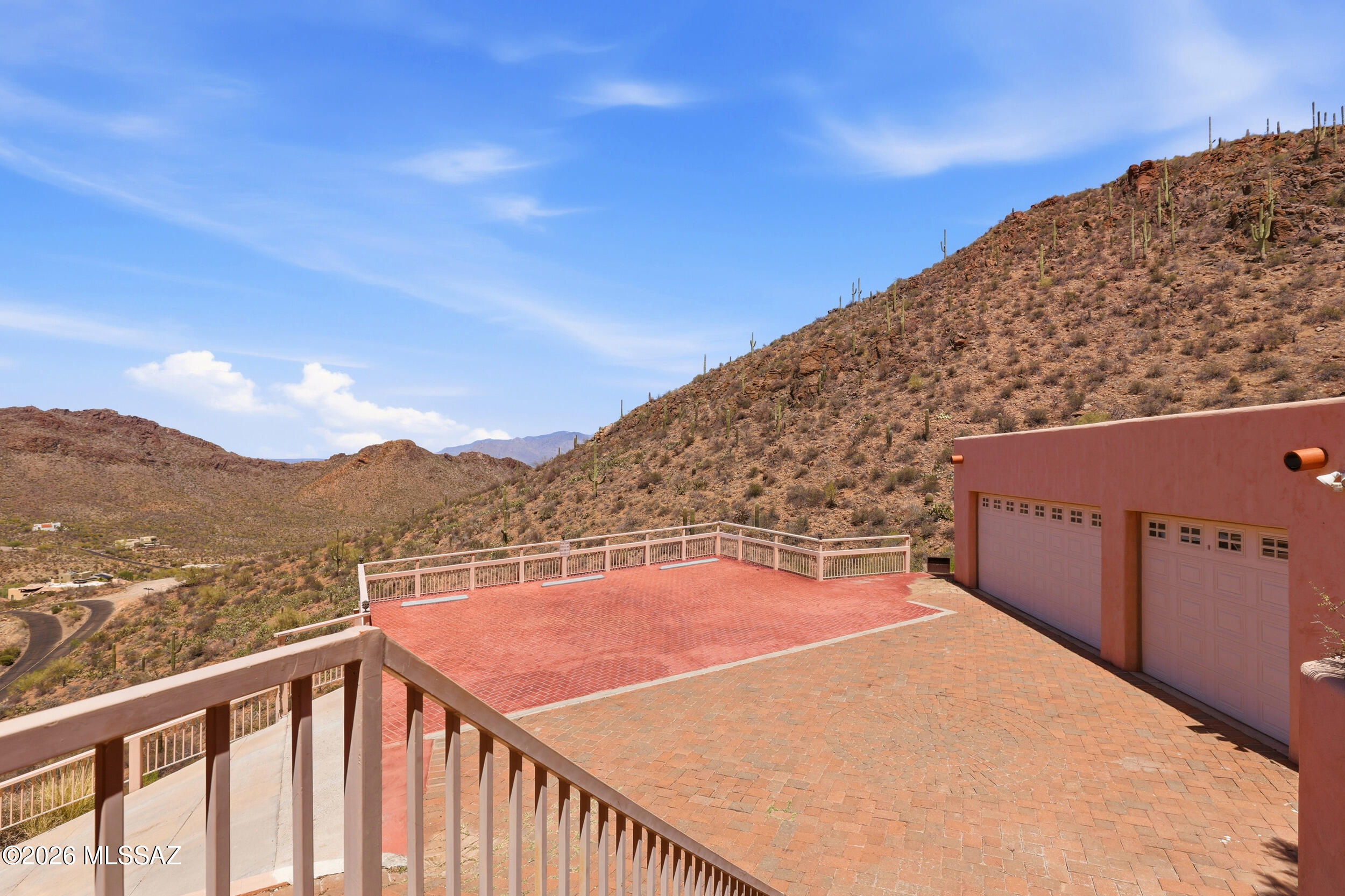 6331 West Trails End Road Tucson, AZ 85745 - Photo 35 of 41 a view of a balcony with an ocean