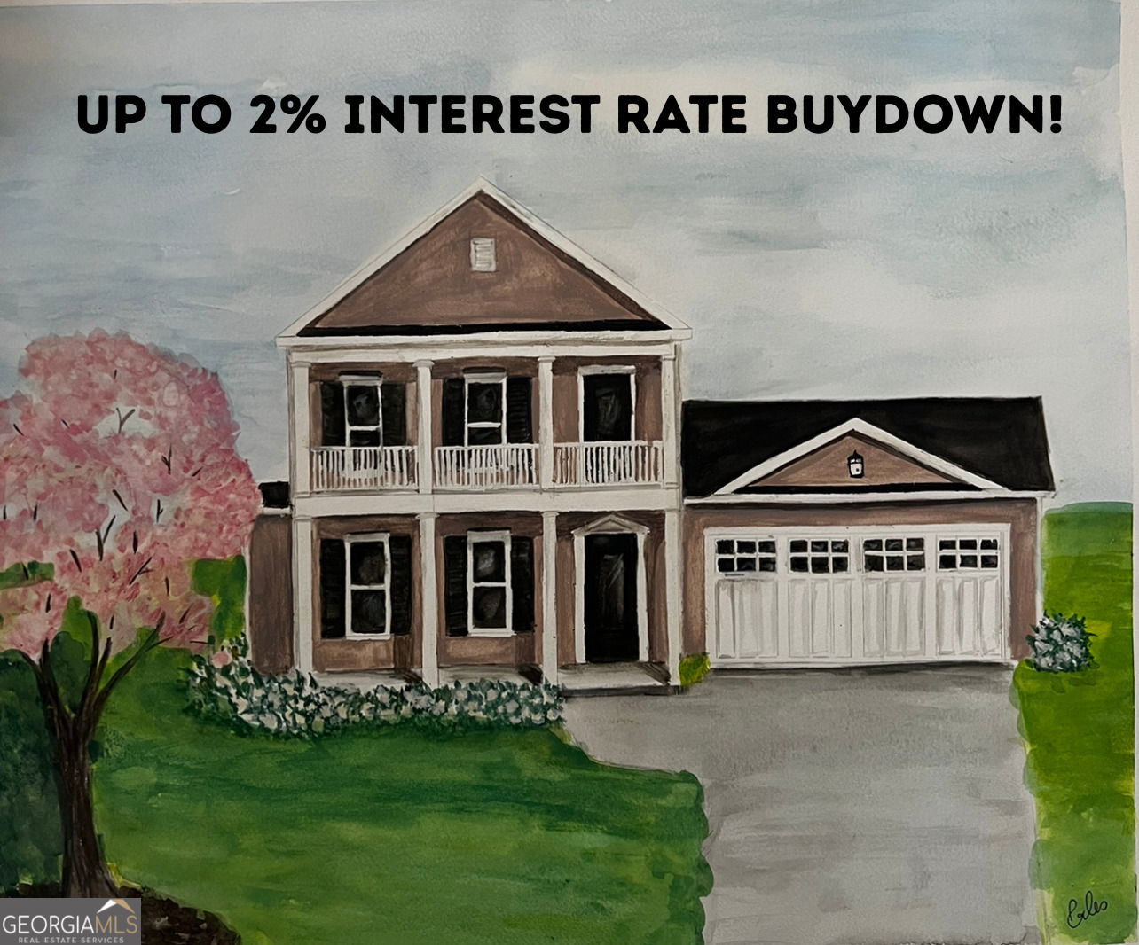 6 Casey Road Newnan, GA 30263 - Photo 1 of 46 front view of a house with a yard