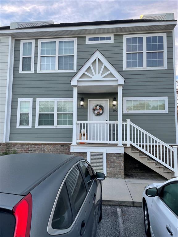 4988 Burkhalter Road, Unit 100 Statesboro, GA 30458 - Photo 1 of 1 Front Elevation: End Unit #100