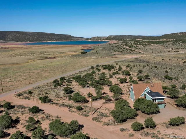 a view of ocean and mountain