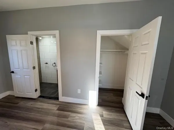 a view of front door