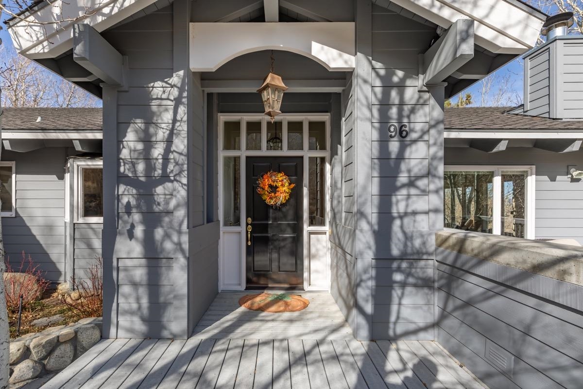 96 Aspen Spring Ranch Road Mammoth Lakes, CA 93546 - Photo 2 of 43 a view of a entryway of the house
