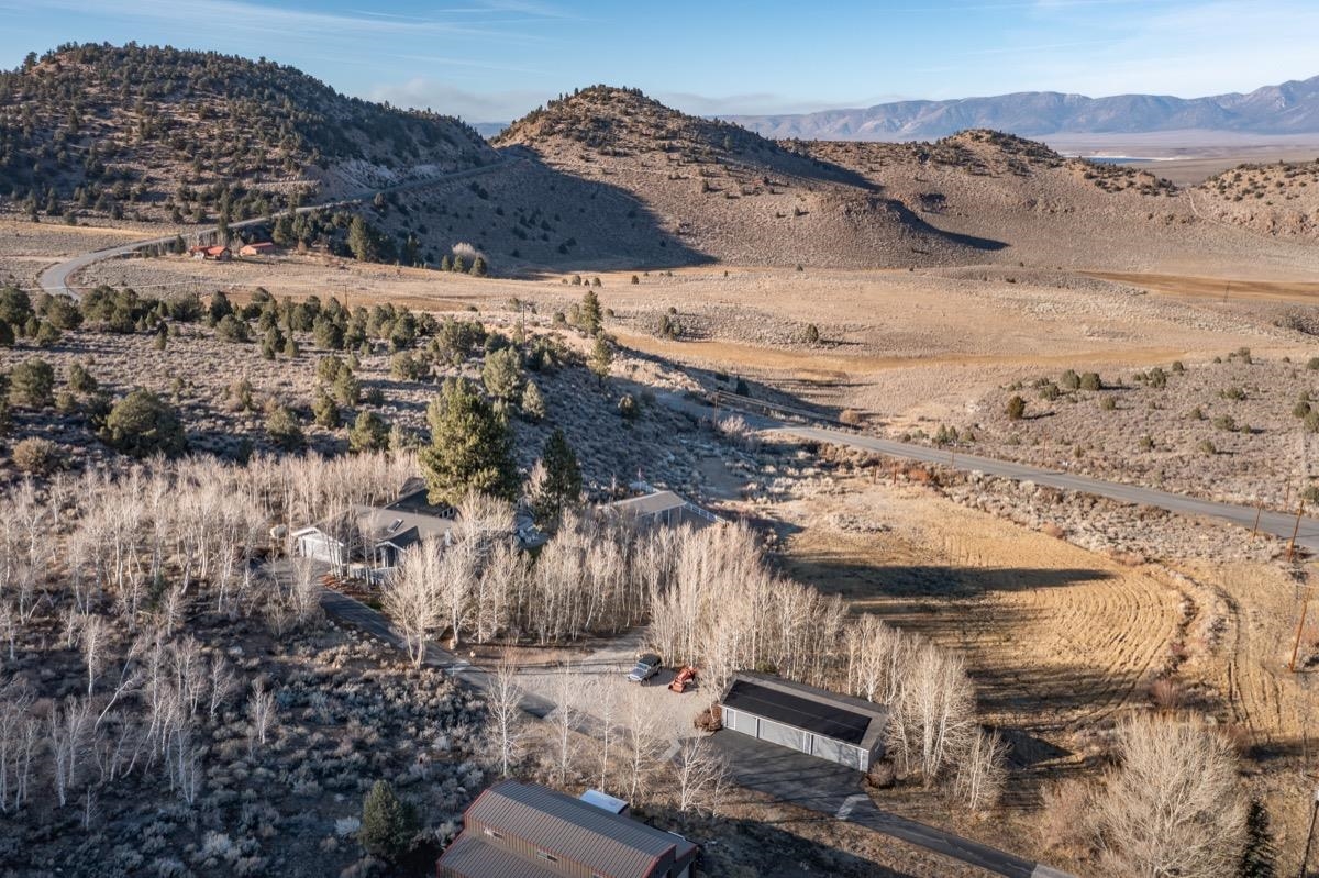 96 Aspen Spring Ranch Road Mammoth Lakes, CA 93546 - Photo 42 of 43 a view of a house with a mountain