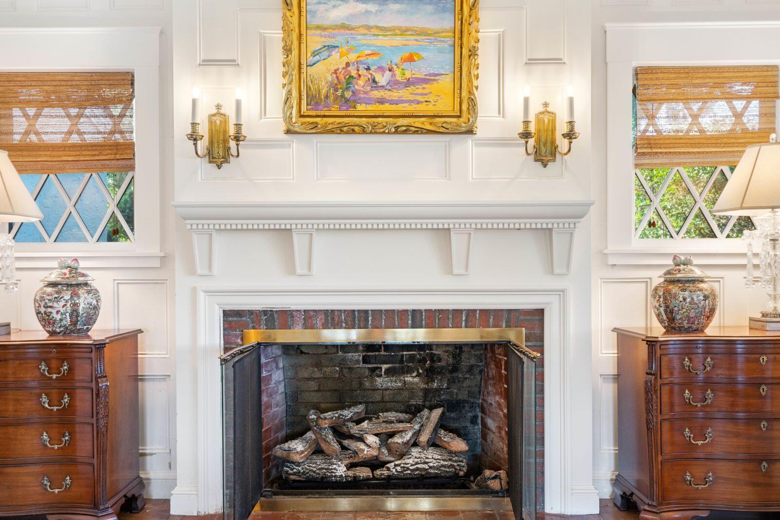 749 South Main Street Centerville, MA 02632 - Photo 15 of 79 Parlor fireplace