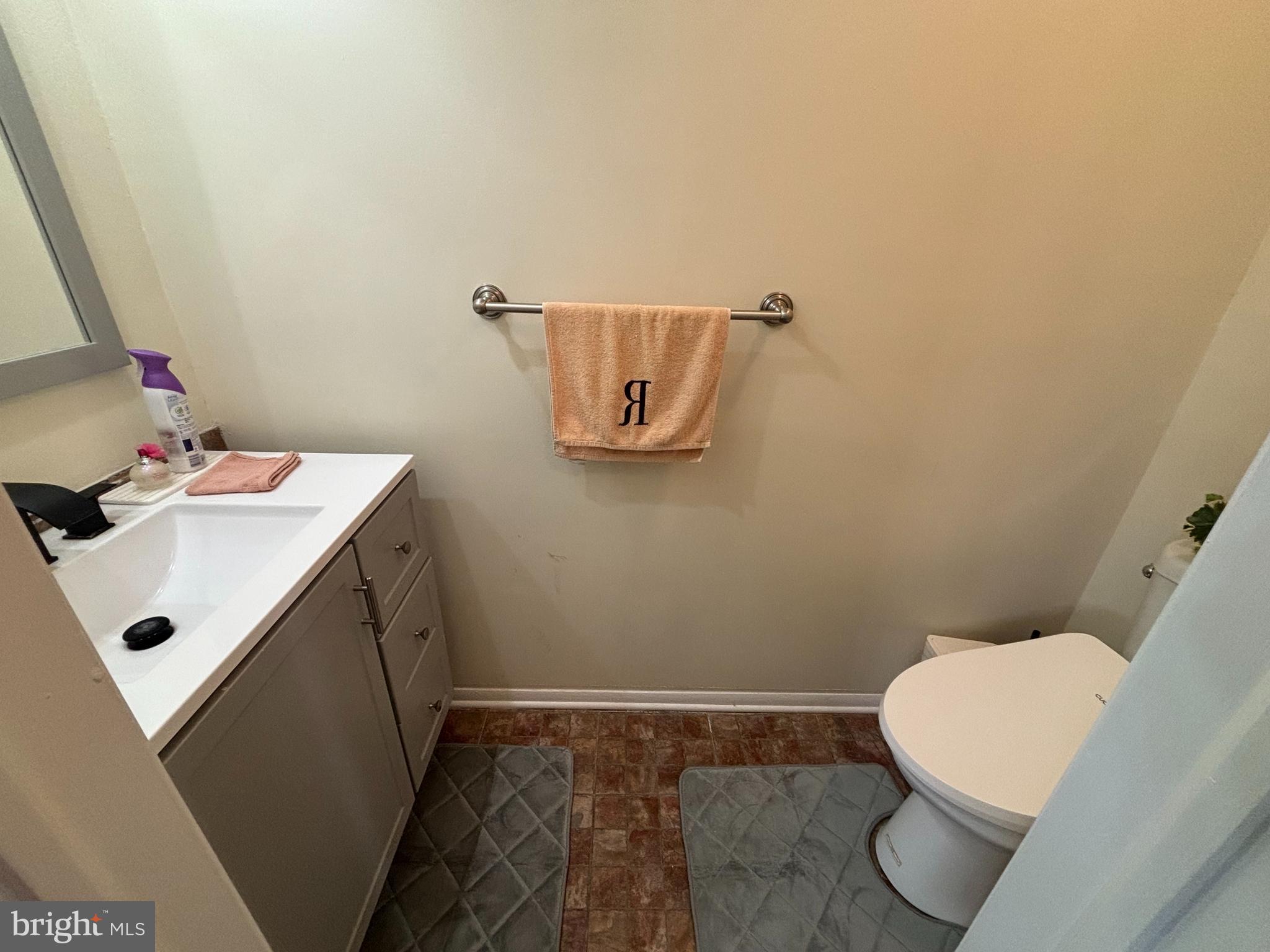 35 Harwood Lane Clementon, NJ 08021 - Photo 7 of 24 a bathroom with a sink vanity and toilet