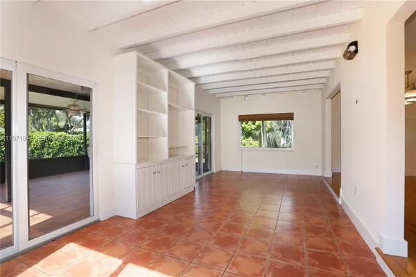 a view of an entryway of a house