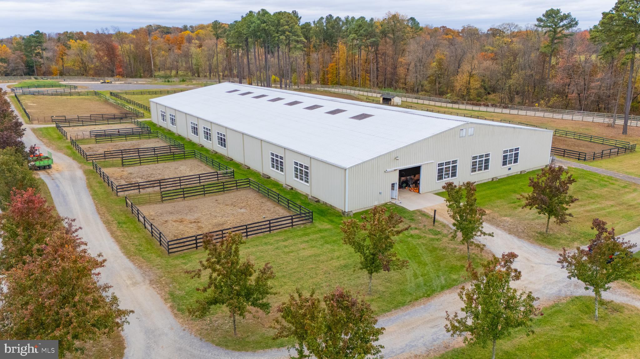 52 Hill Road Allentown, NJ 08501 - Photo 10 of 42 Indoor Arena with some paddocks