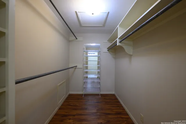 a view of hallway with stairs