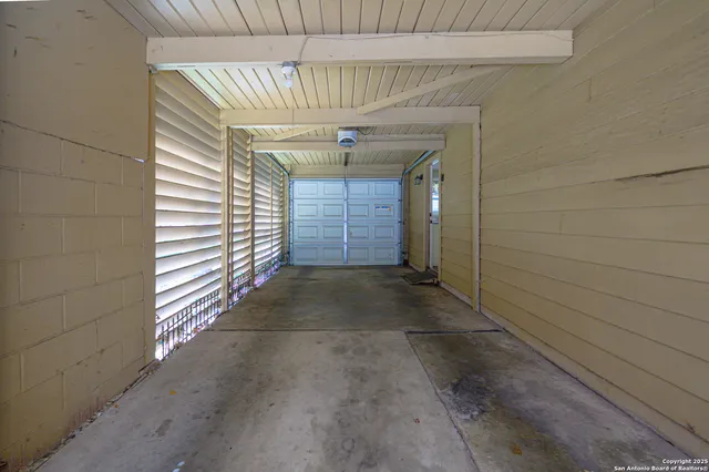 a view of a pathway door