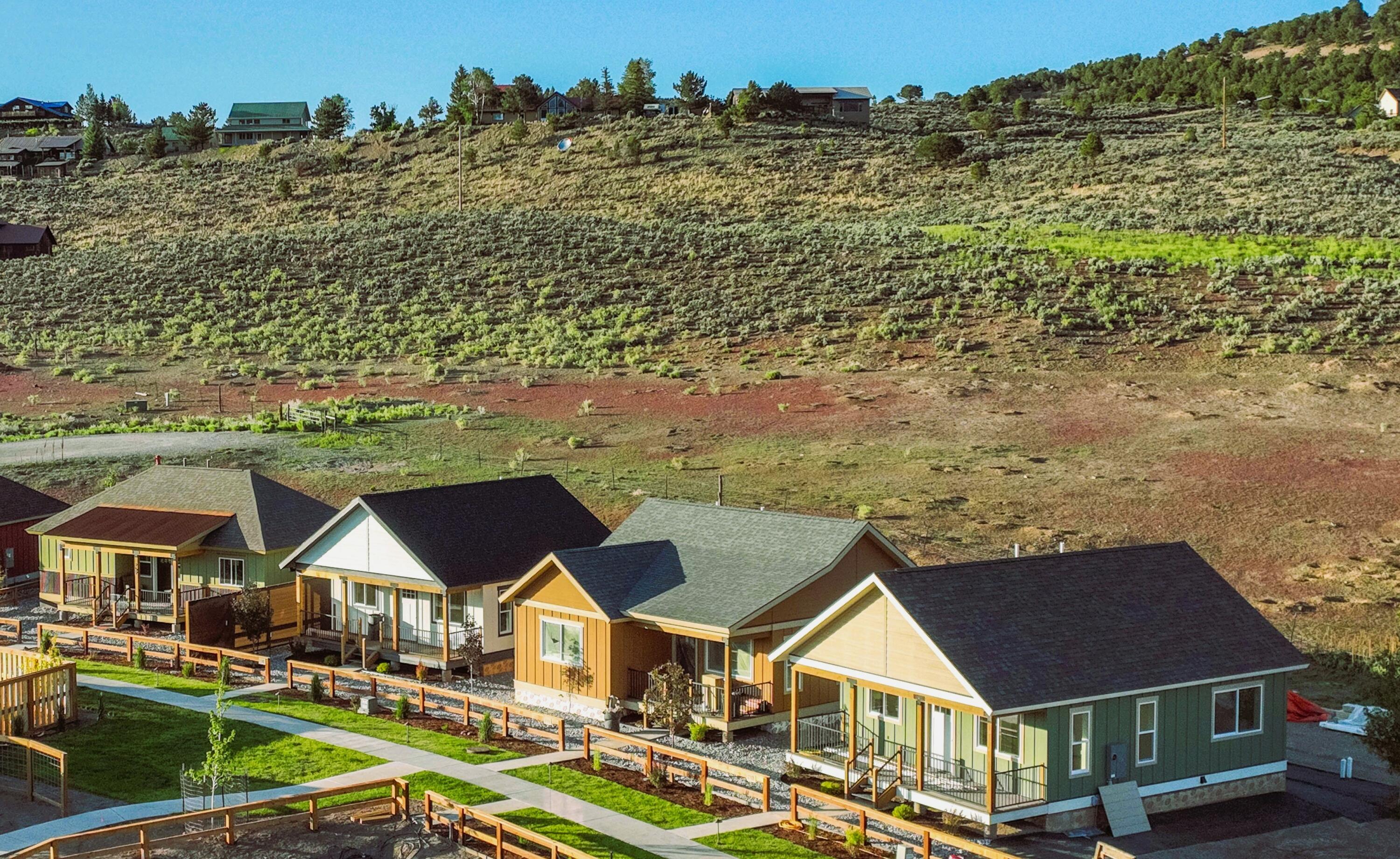 Example of a built out house