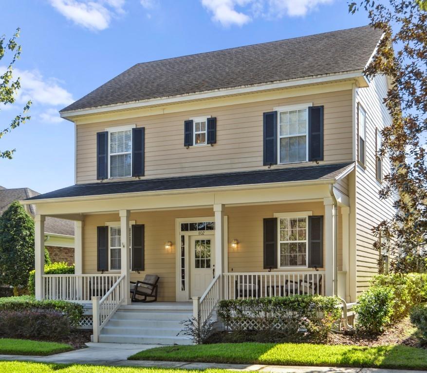 802 Deer Woods Road Celebration, FL 34747 - Photo 1 of 1 Exterior Front with Large Covered Porch