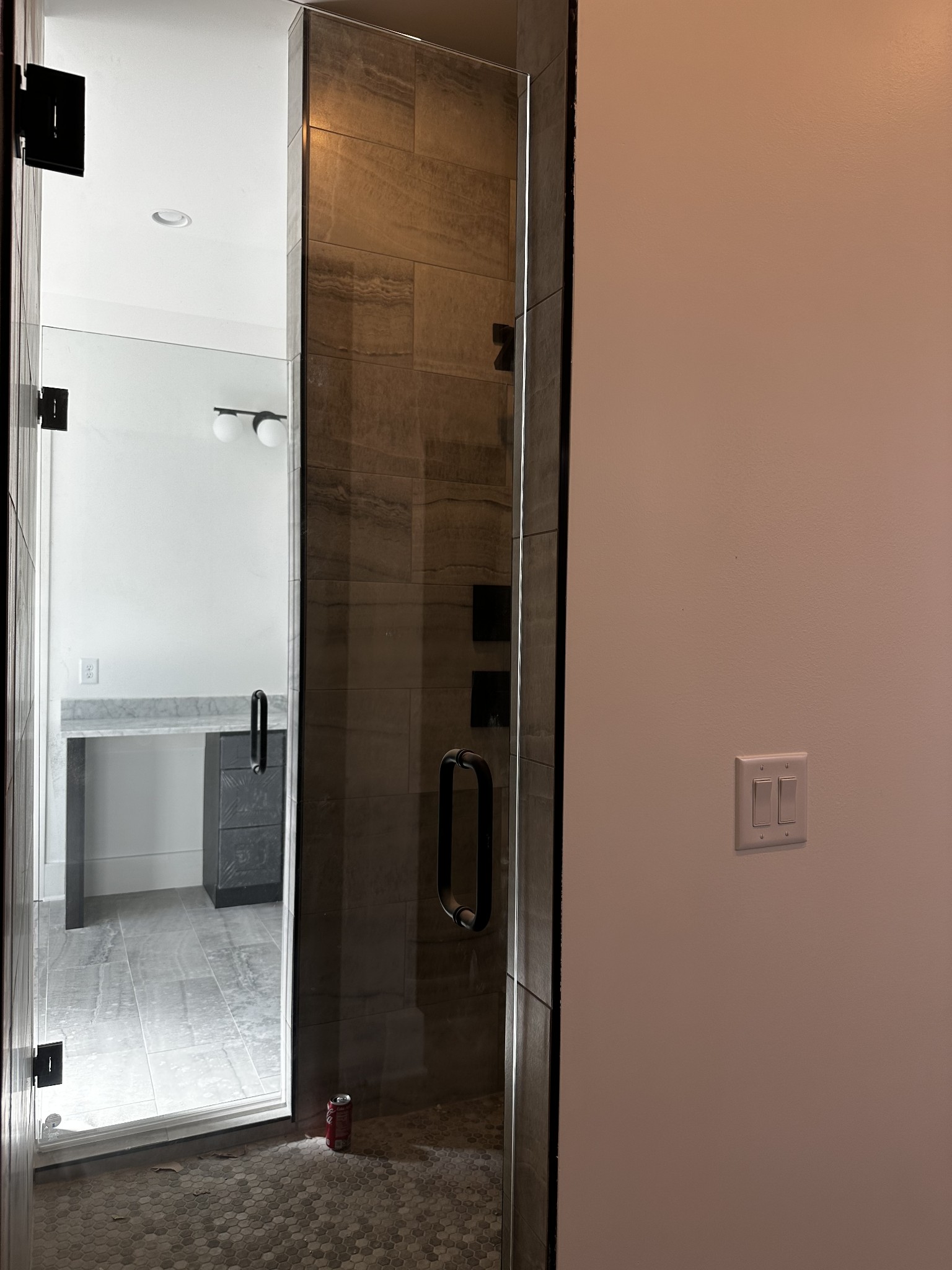 2150 B Philadelphia Lebanon, TN 37087 - Photo 25 of 46 a bathroom with a glass shower door