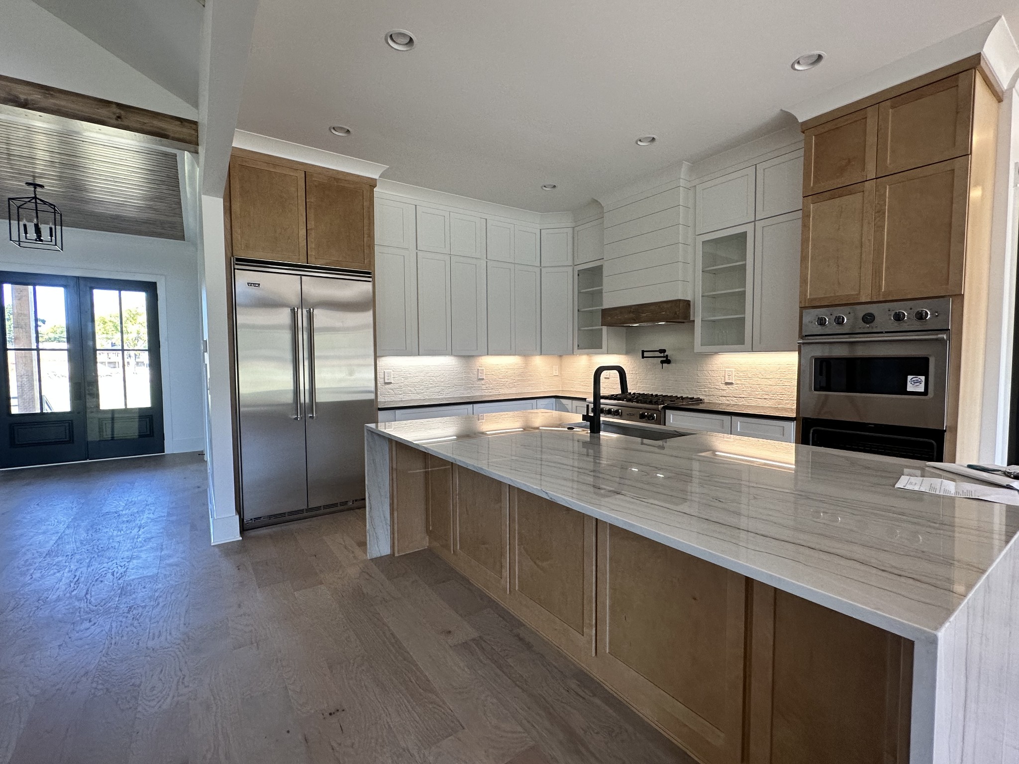2150 B Philadelphia Lebanon, TN 37087 - Photo 9 of 46 a kitchen with stainless steel appliances granite countertop a sink refrigerator and cabinets