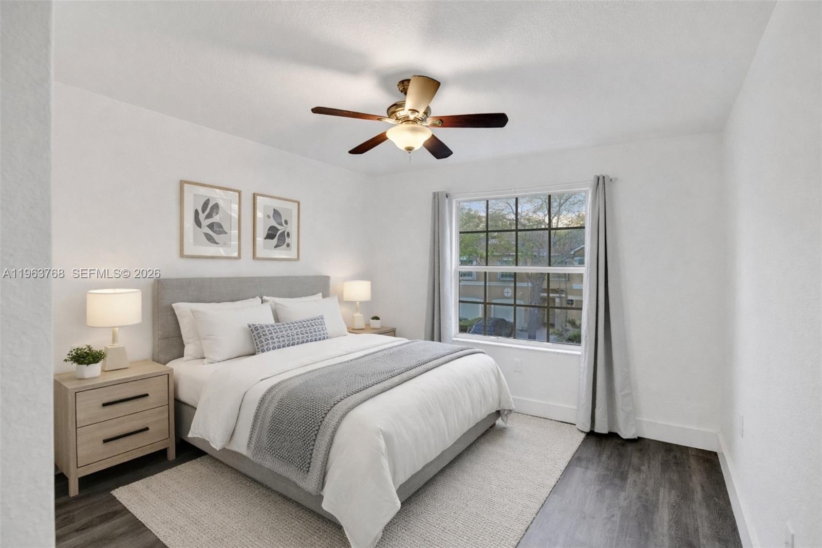 4253 Southwest 124th Terrace Miramar, FL 33027 - Photo 15 of 35 First Bedroom Virtually Staged