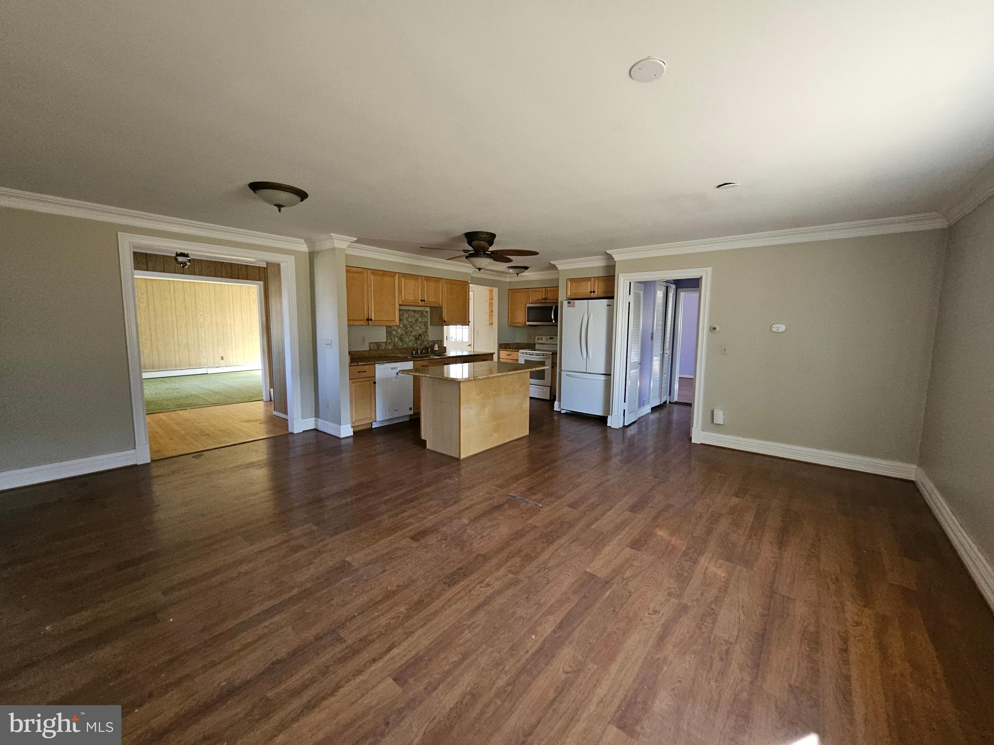 110 Woodside Road Riva, MD 21140 - Photo 8 of 35 Living Dining Kitchen & Entry to Primary Hall on t