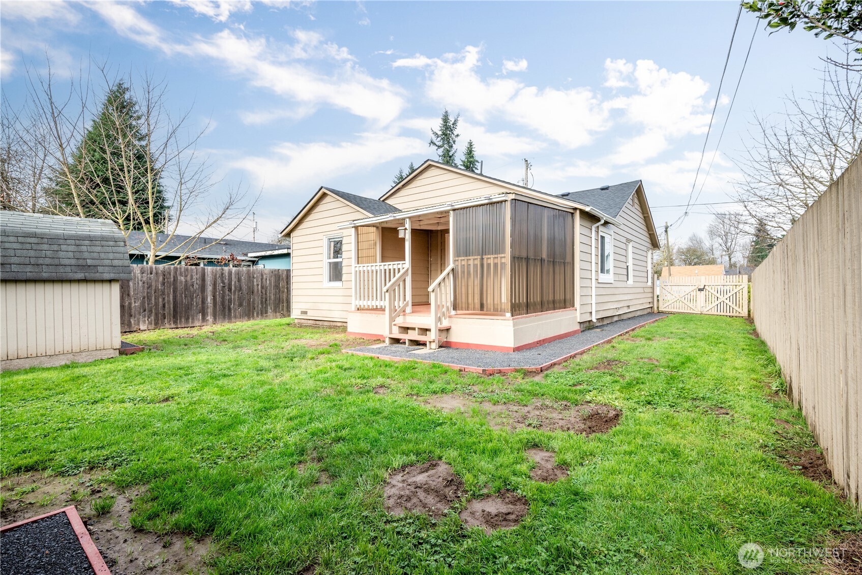 96 Dirk Lane Kelso, WA 98626 - Photo 11 of 13 a view of a house with a yard and sitting area