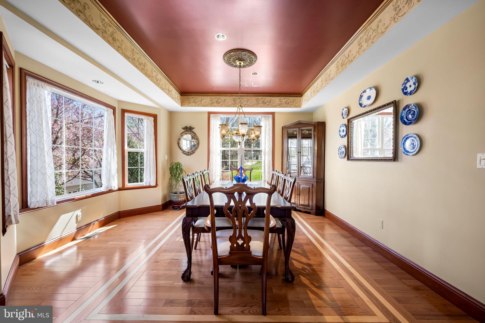 6815 Cherry Tree Court New Market, MD 21774 - Photo 12 of 86 Dinning Room with tray ceiling