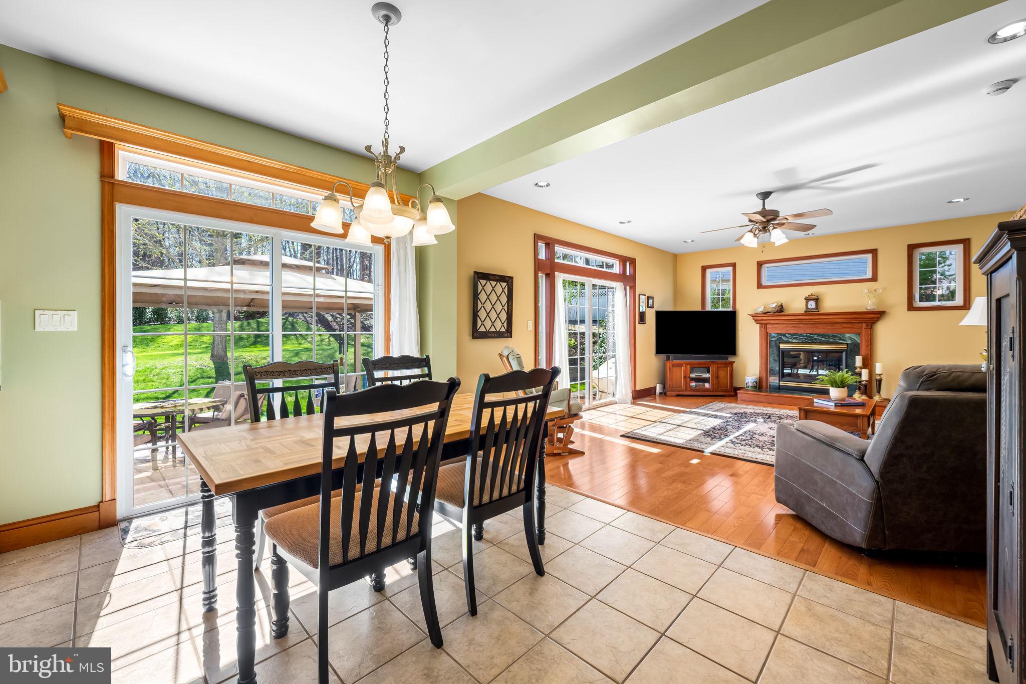 6815 Cherry Tree Court New Market, MD 21774 - Photo 21 of 86 a view of a dining room with furniture window and outside view