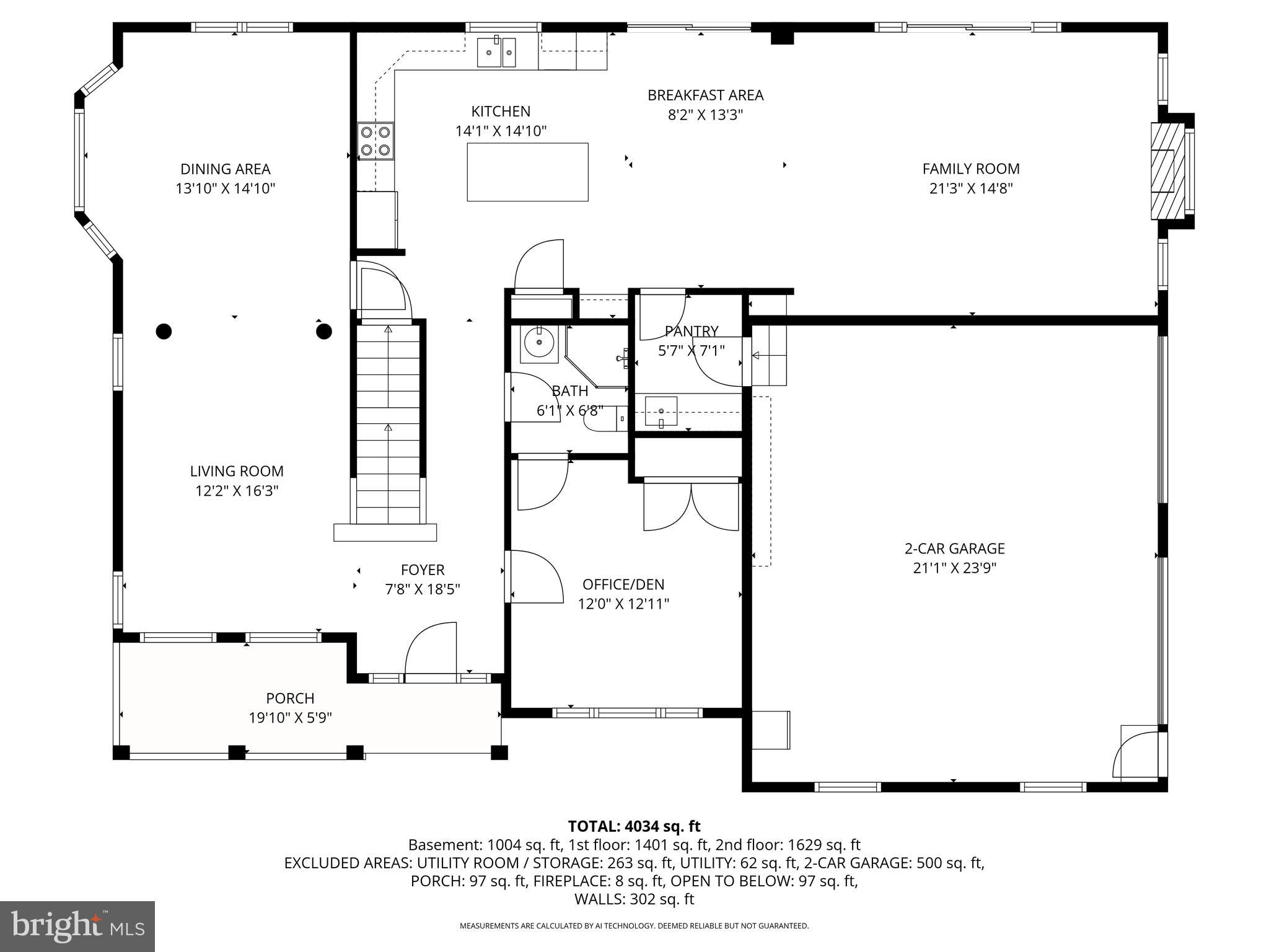 6815 Cherry Tree Court New Market, MD 21774 - Photo 83 of 86 Main Level Floor Plan