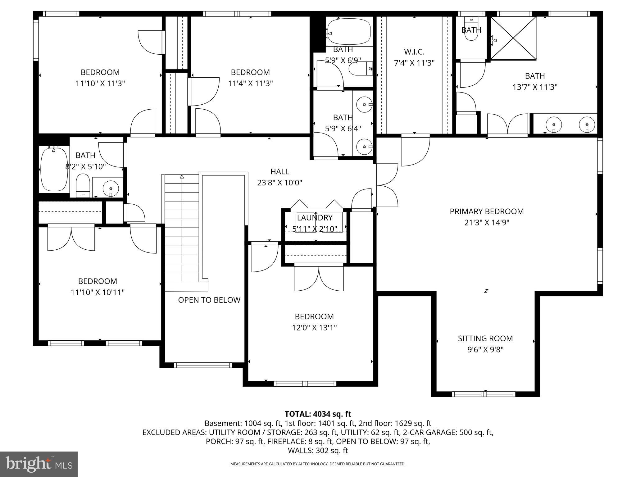 6815 Cherry Tree Court New Market, MD 21774 - Photo 84 of 86 Upstairs Floor Plans