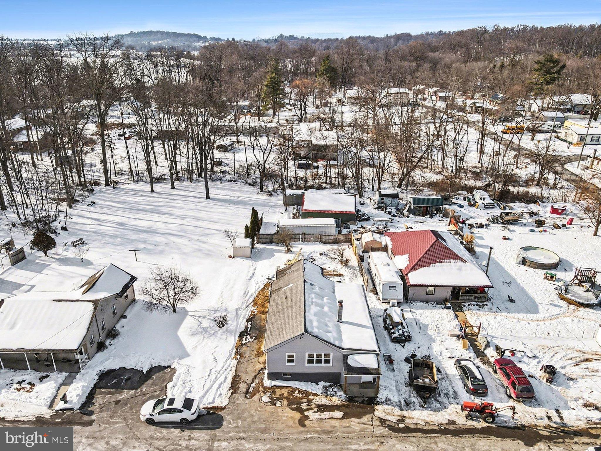 7 Groy Avenue Lebanon, PA 17046 - Photo 31 of 33 Winter's embrace over a quaint neighborhood.