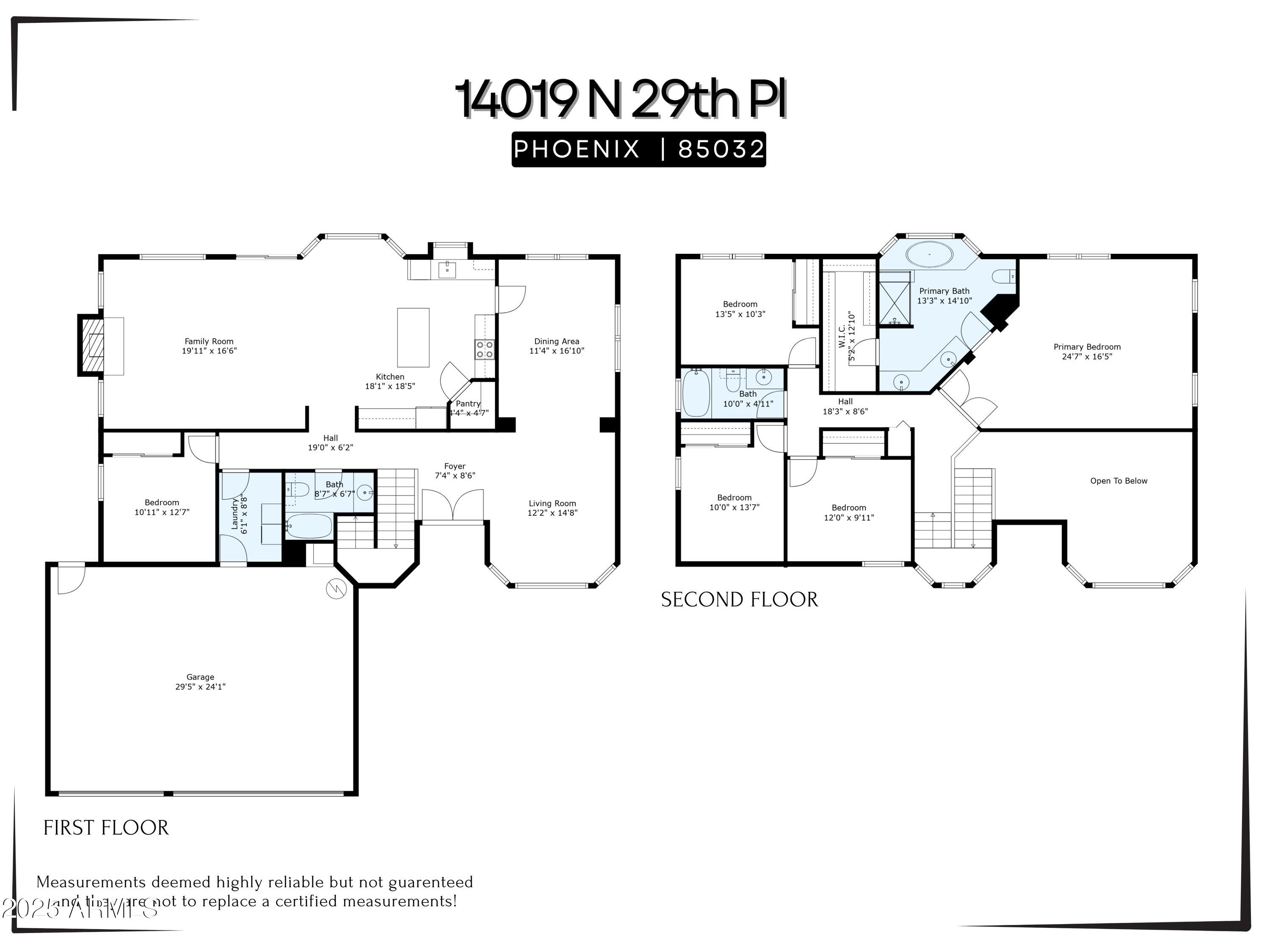 14019 North 29th Place Phoenix, AZ 85032 - Photo 92 of 92 Floor plan