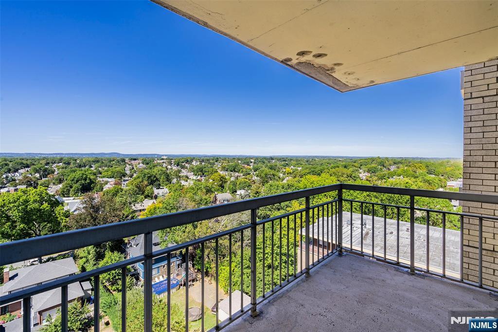 307 Prospect Avenue, Unit 14D Hackensack, NJ 07601 - Photo 8 of 18 a view of a balcony