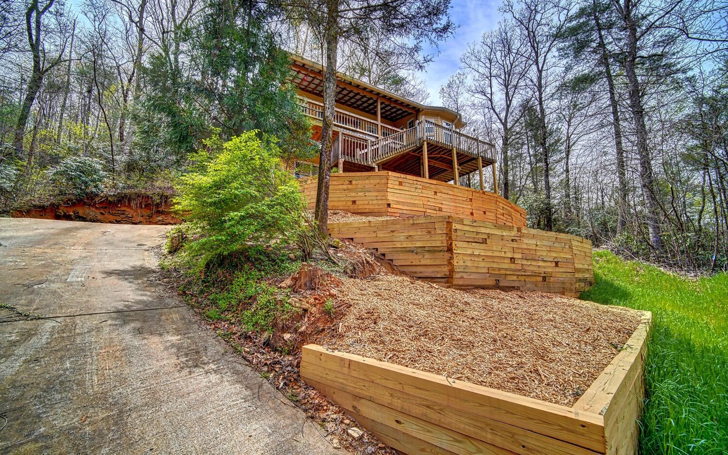 50 Rocky Top Road Blue Ridge, GA 30513 - Photo 1 of 1 a view of a backyard with plants