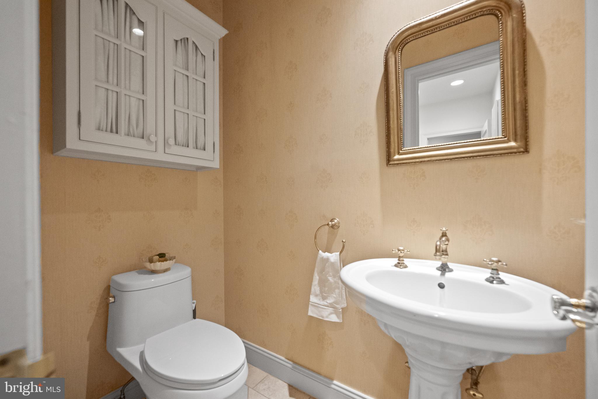 599 Longchamps Drive Wayne, PA 19087 - Photo 20 of 35 a bathroom with a sink and a toilet
