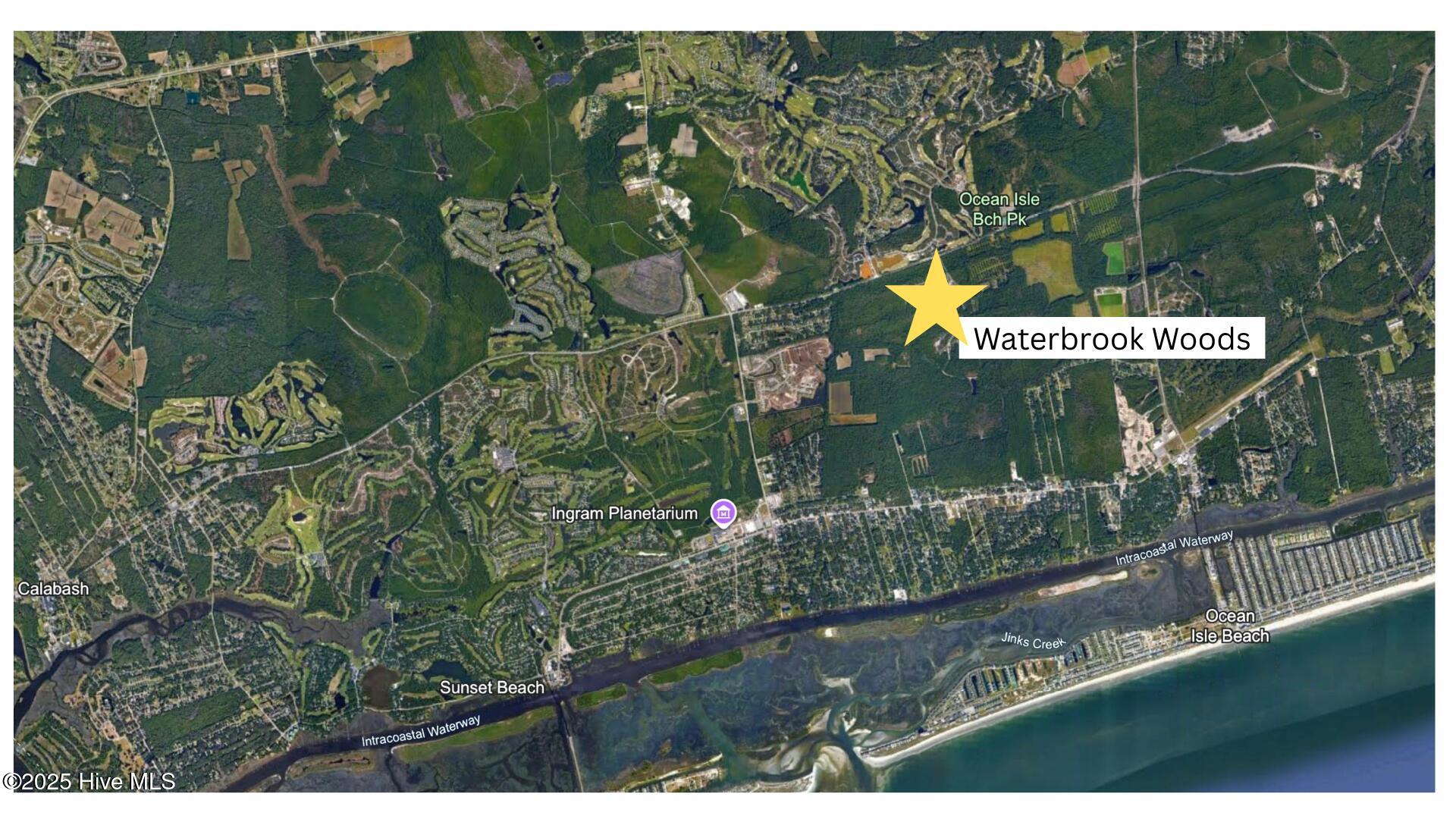 6835 Marston Point Southwest, Unit 99 Ocean Isle Beach, NC 28469 - Photo 4 of 23 Waterbrook Area Map