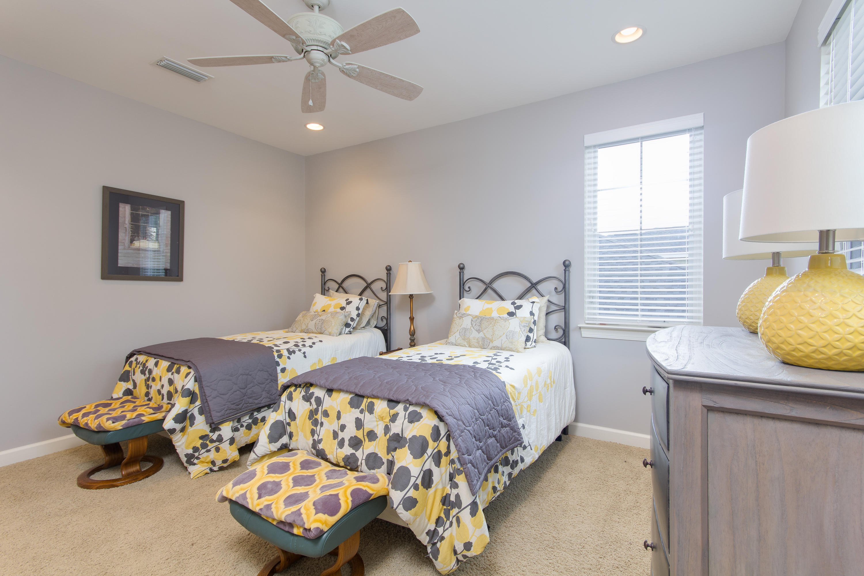 240 South Zander Way Santa Rosa Beach, FL 32459 - Photo 15 of 19 a bedroom with two beds and painting on the wall