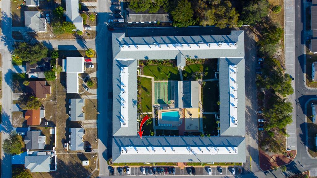 4742 Azalea Drive, Unit 203 New Port Richey, FL 34652 - Photo 26 of 32 a view of a building with a bunch of people