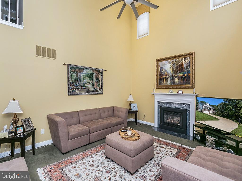 9111 Gardenia Road Baltimore, MD 21236 - Photo 15 of 30 a living room with furniture and a fireplace