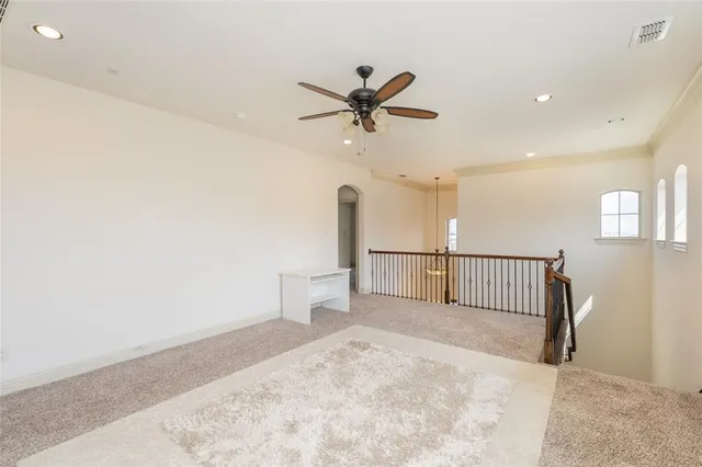 a view of a livingroom with a furniture