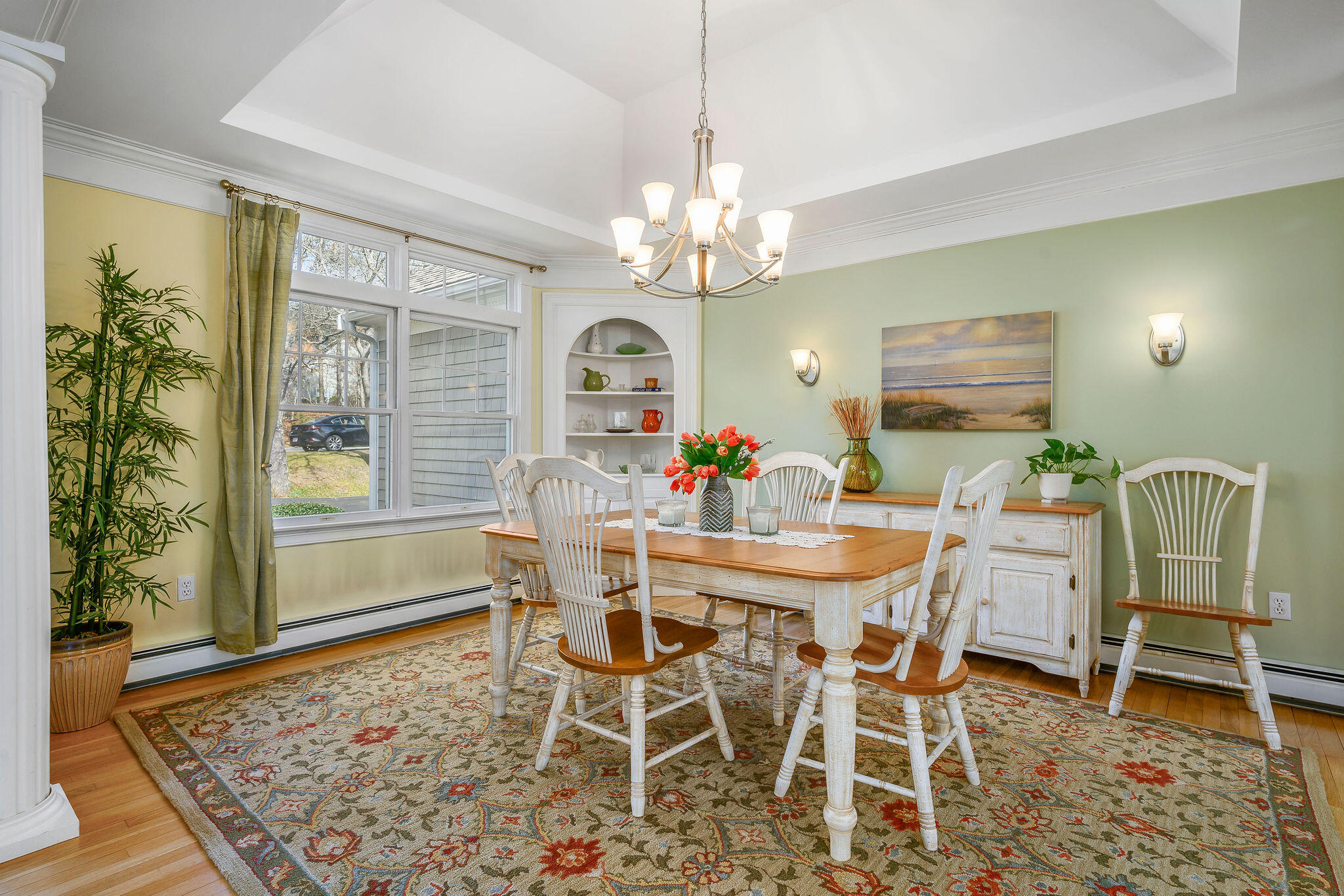 78 Red Maple Road Brewster, MA 02631 - Photo 17 of 39 a view of a dining room with furniture window and wooden floor