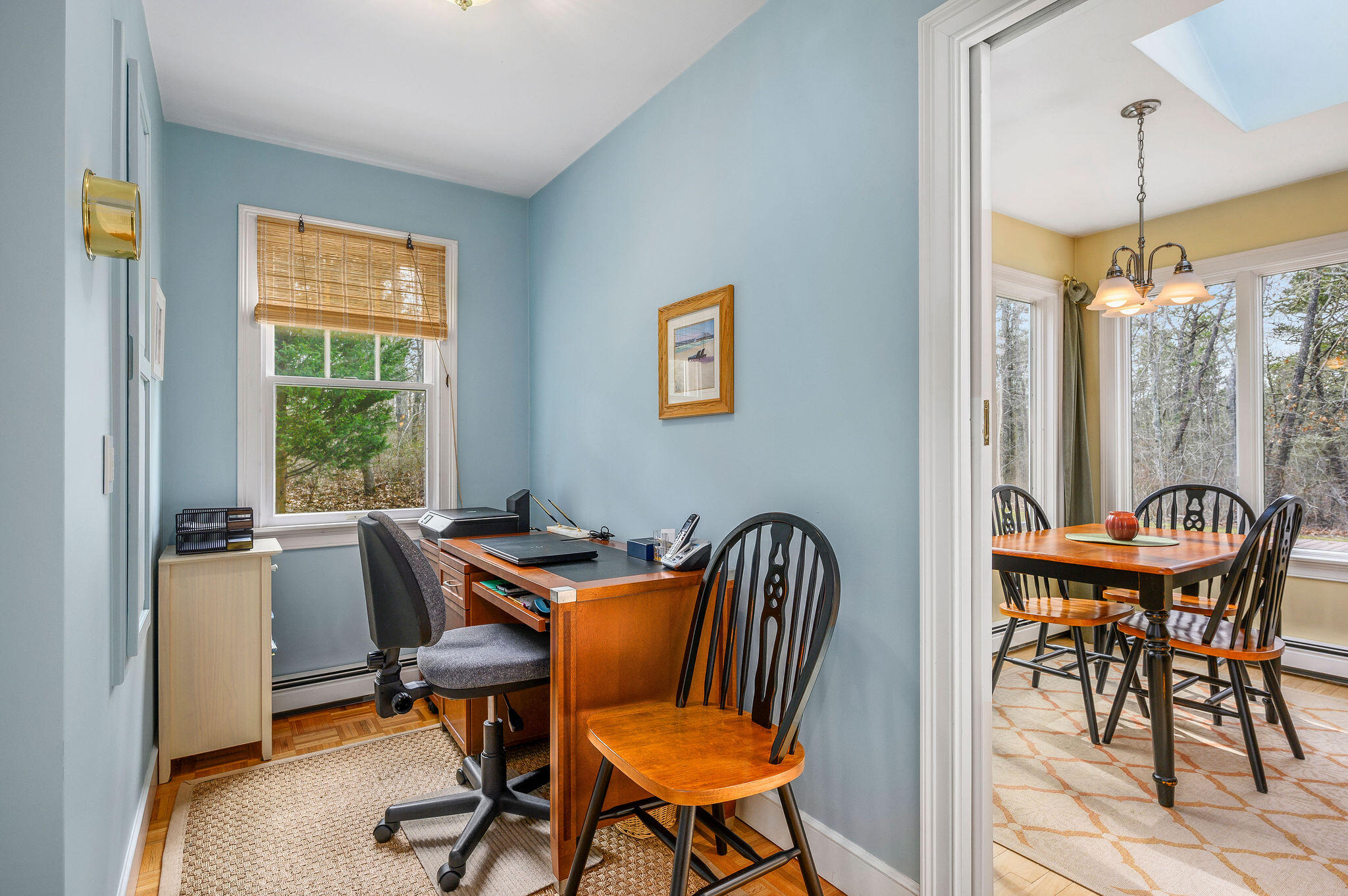 78 Red Maple Road Brewster, MA 02631 - Photo 19 of 39 a view of a dining room with furniture and window