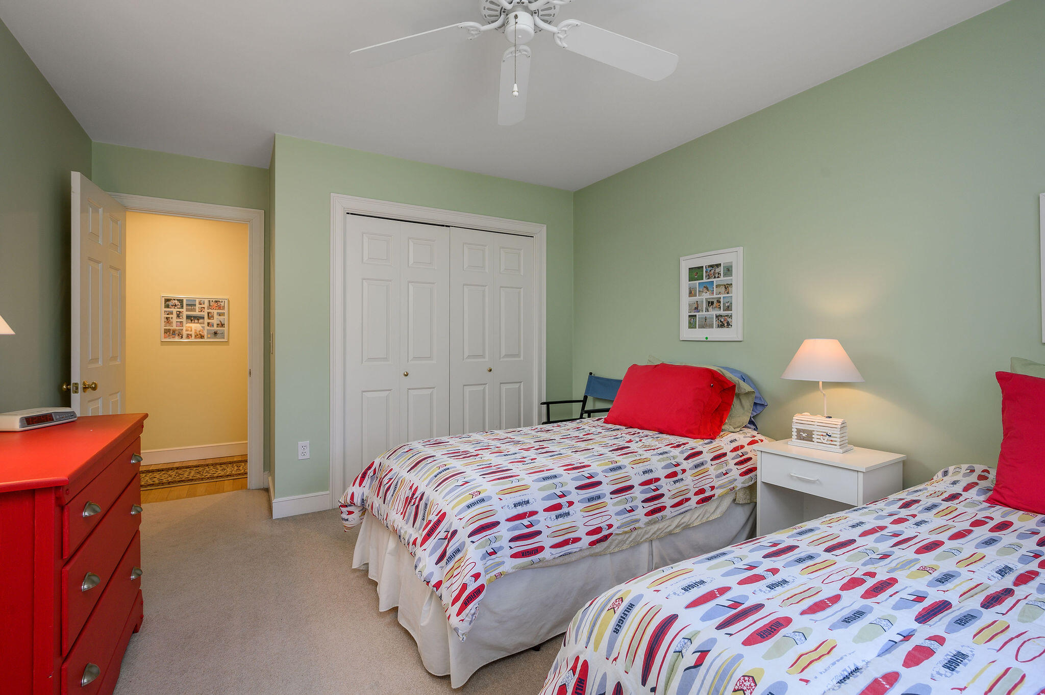 78 Red Maple Road Brewster, MA 02631 - Photo 26 of 39 a bedroom with two beds and a lamp