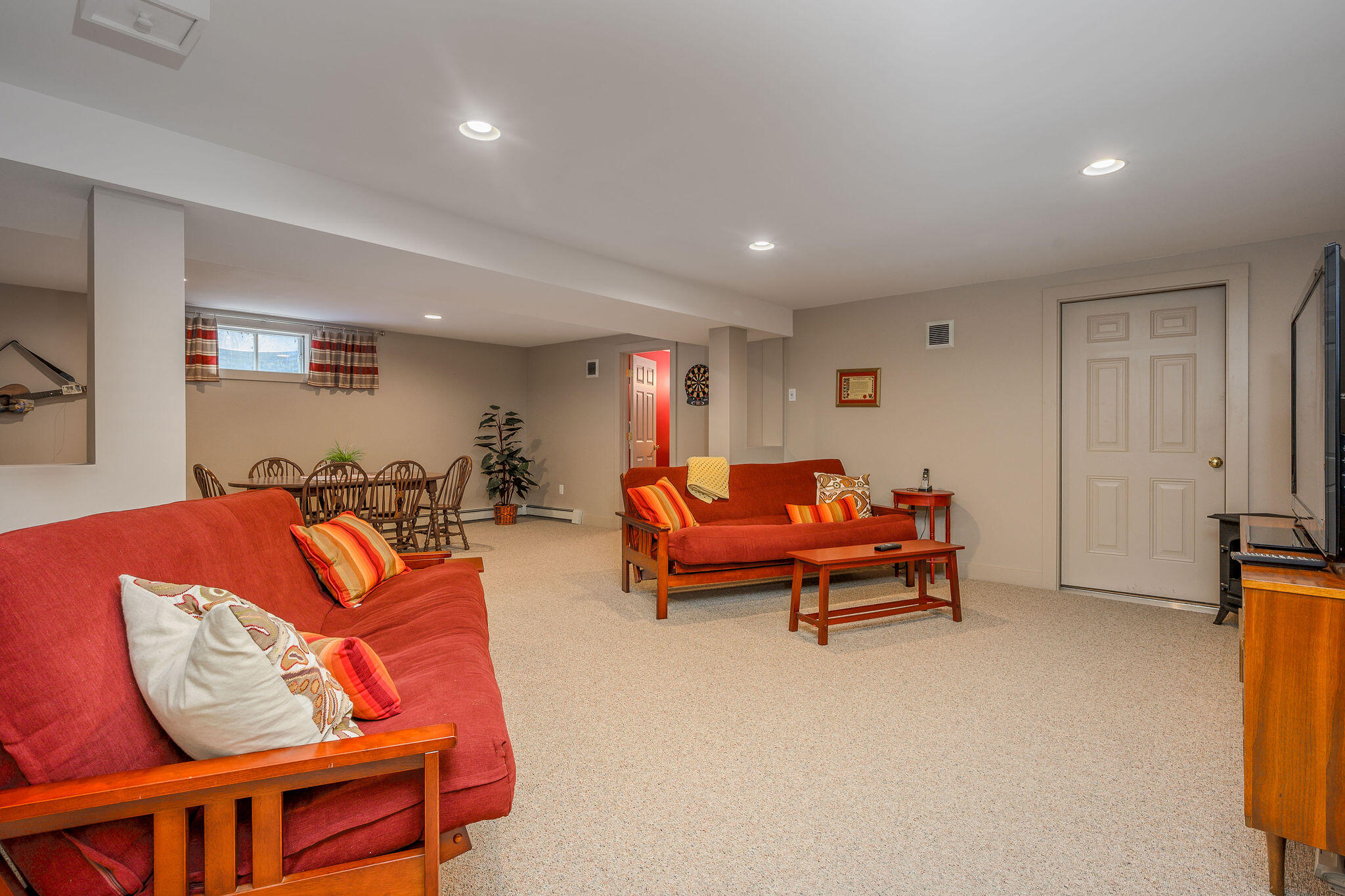 78 Red Maple Road Brewster, MA 02631 - Photo 30 of 39 a living room with furniture a rug and a view of bedroom