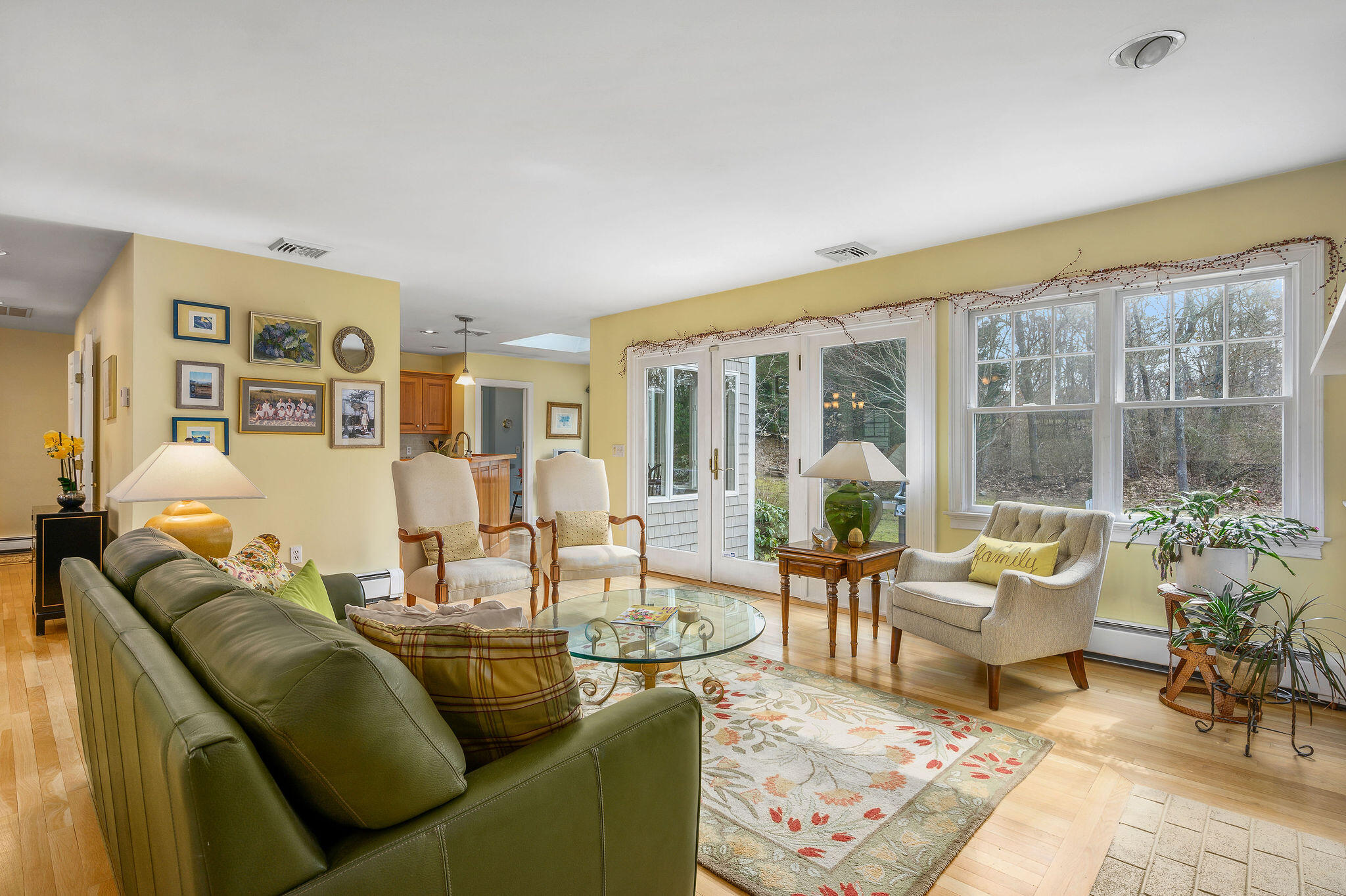 78 Red Maple Road Brewster, MA 02631 - Photo 10 of 39 a living room with furniture and a large window
