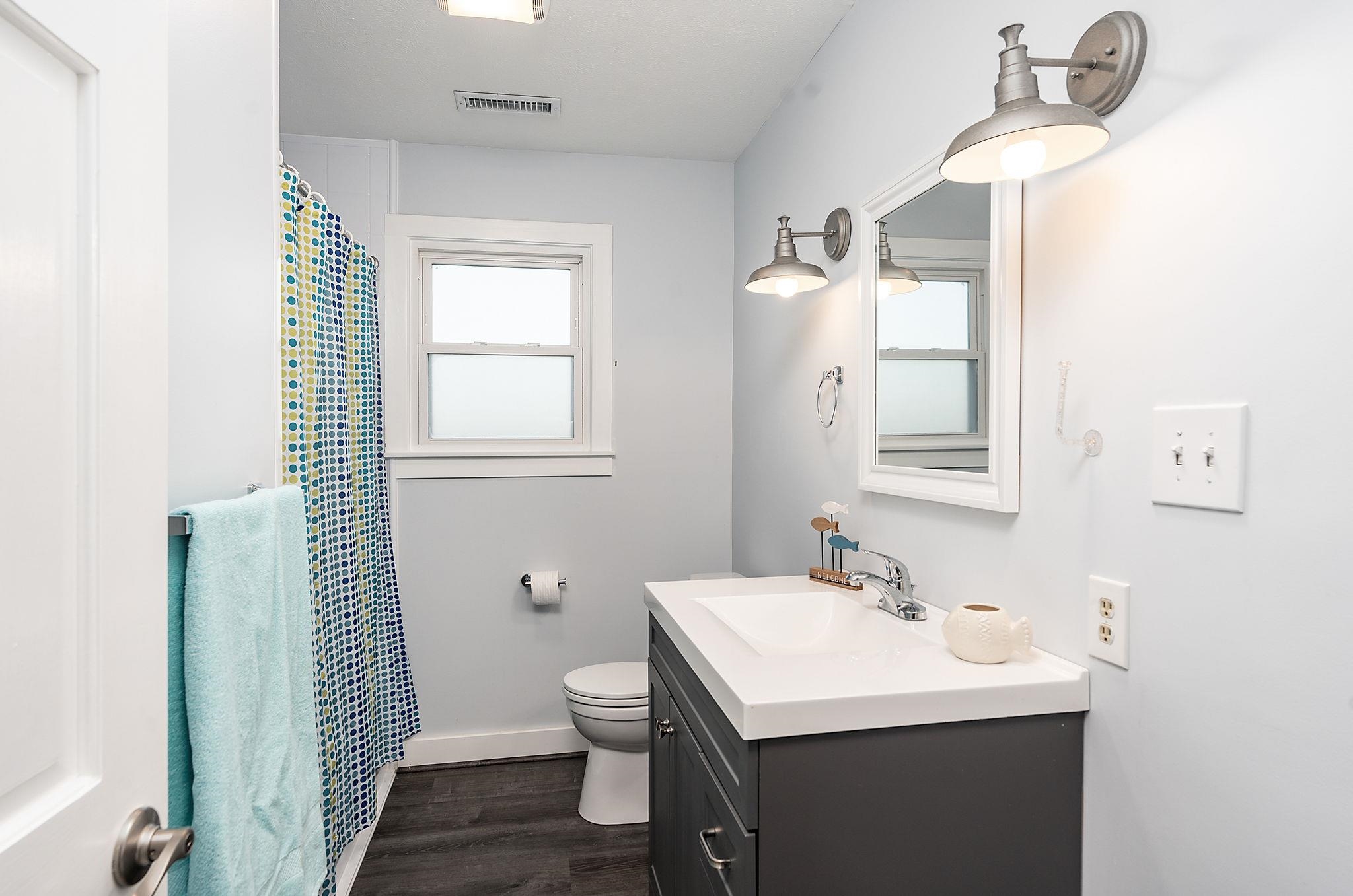 441 Barrenridge Road Fishersville, VA 22939 - Photo 42 of 71 a bathroom with a sink a toilet and a mirror
