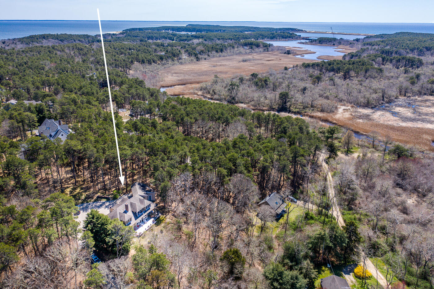 255 High Toss Road Wellfleet, MA 02667 - Photo 7 of 50 drone7