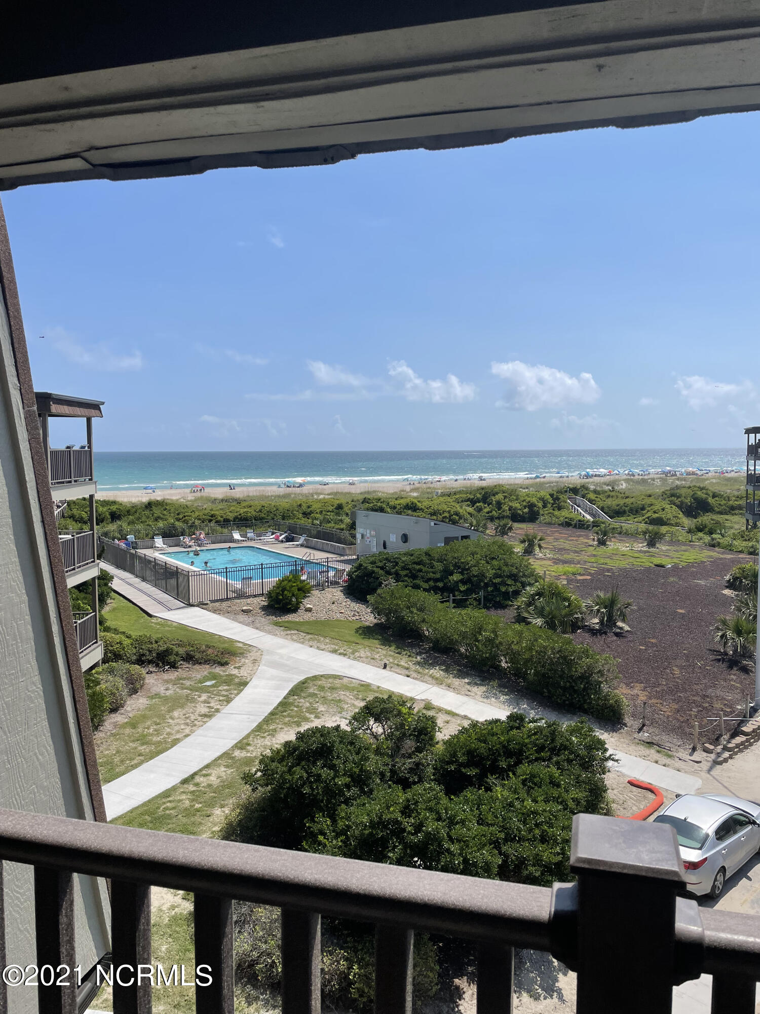 2008 East Fort Macon Road, Unit B17 Atlantic Beach, NC 28512 - Photo 57 of 60 Balcony view